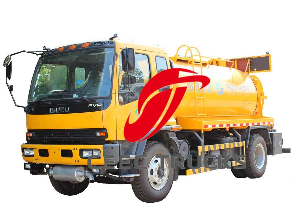 ISUZU combined jetting truck ISUZU combined jetting truck