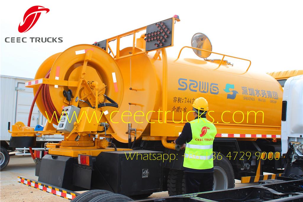 ISUZU combined jetting truck ISUZU combined jetting truck