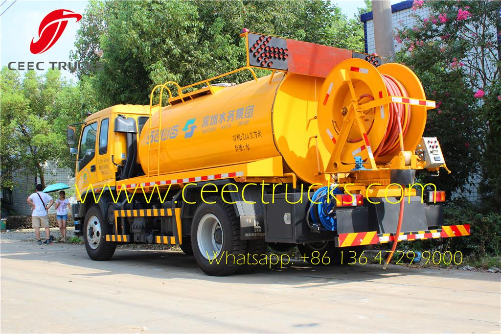 ISUZU combined jetting truck ISUZU combined jetting truck