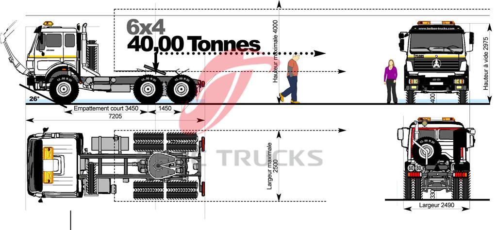 beiben 2542 prime mover drawing beiben 2542 prime mover drawing