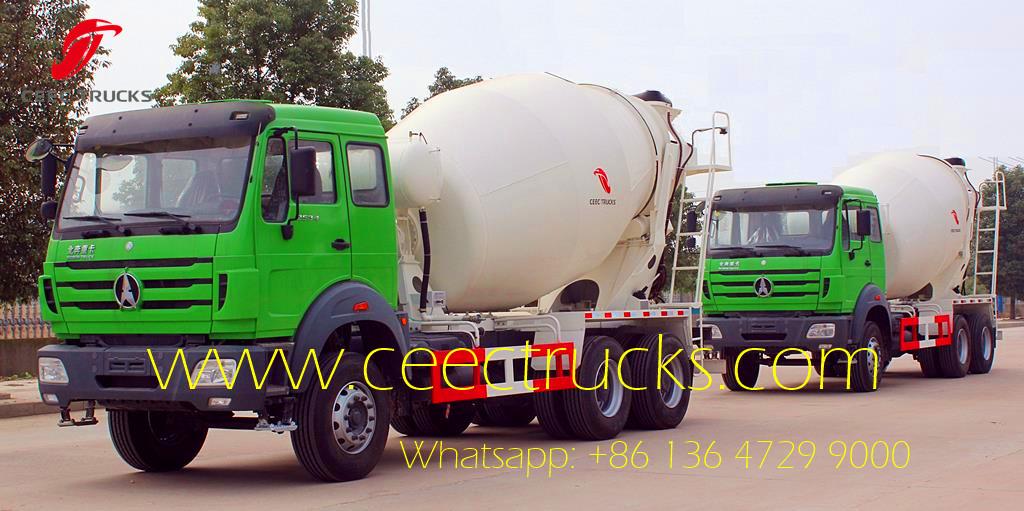 beiben 10 CBM mixer truck Cameroon beiben 10 CBM mixer truck Cameroon