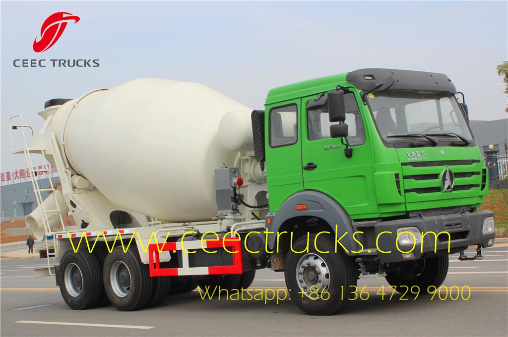 beiben 10 CBM mixer truck export Cameroon beiben 10 CBM mixer truck export Cameroon