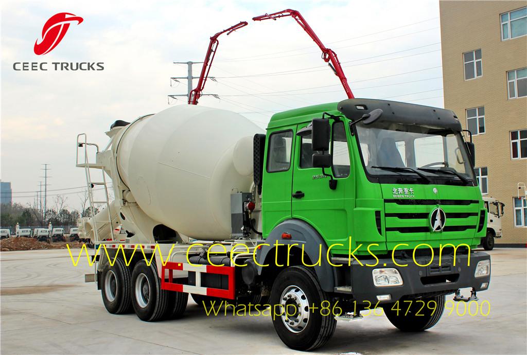 beiben 10 CBM mixer truck export Cameroon beiben 10 CBM mixer truck export Cameroon