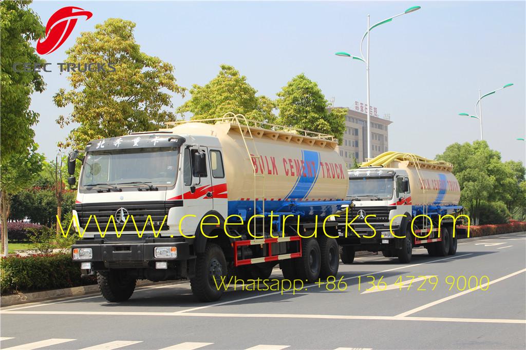 Beiben 10 wheel offroad bulk cement truck Beiben 10 wheel offroad bulk cement truck
