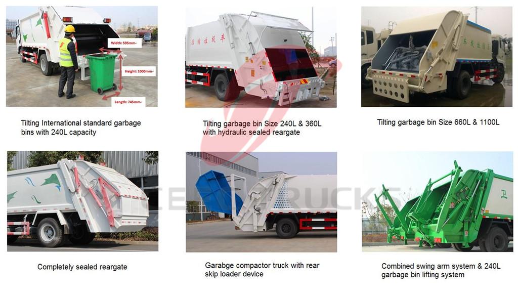 ceec produced compactor trucks rear loading system optional ceec produced compactor trucks rear loading system optional
