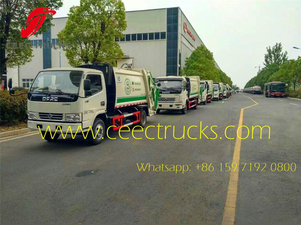 Dongfeng 6CBM garbage compactor truck Dongfeng 6CBM garbage compactor truck