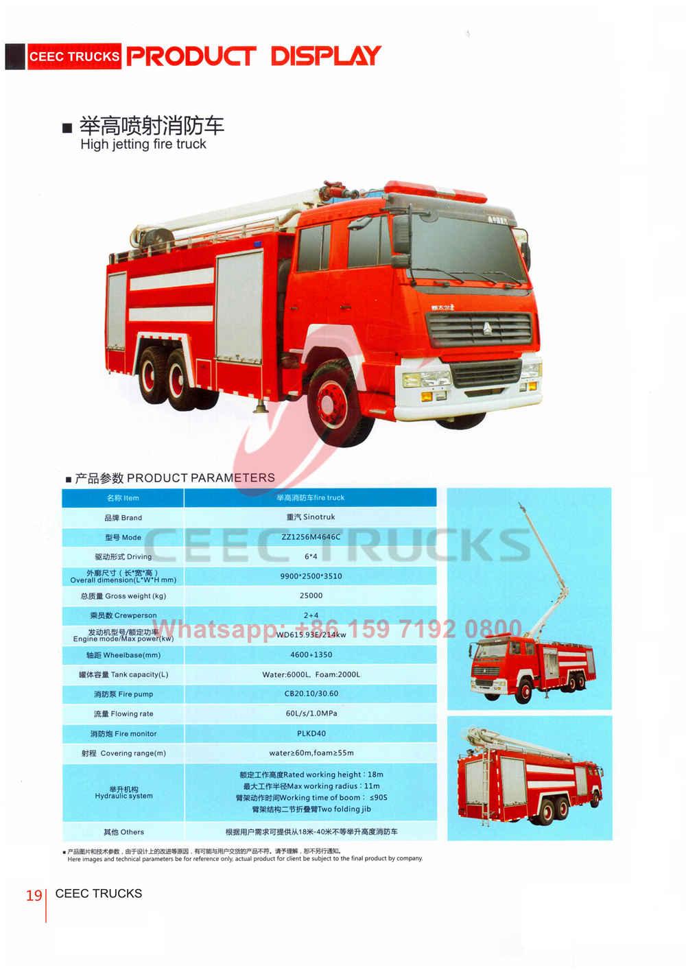 CEEC firefighting truck catalogue CEEC firefighting truck catalogue