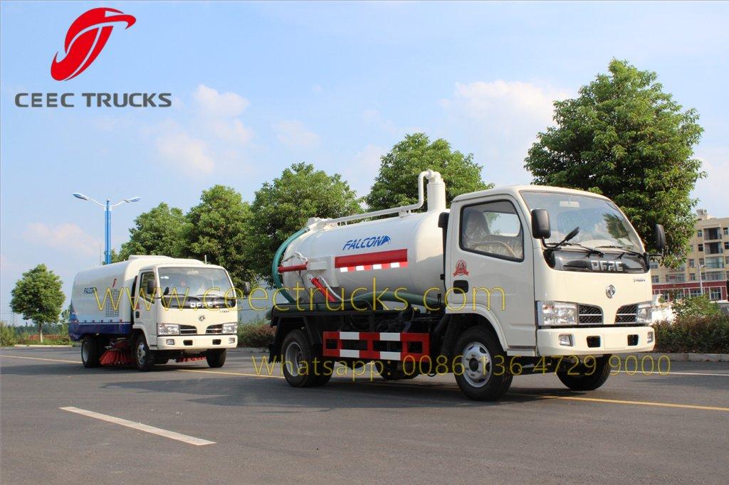 dongfeng sewage suction truck dongfeng sewage suction truck