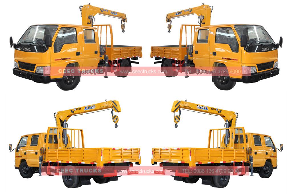 Wholeview for JMC 2T telescopic boom crane Wholeview for JMC 2T telescopic boom crane