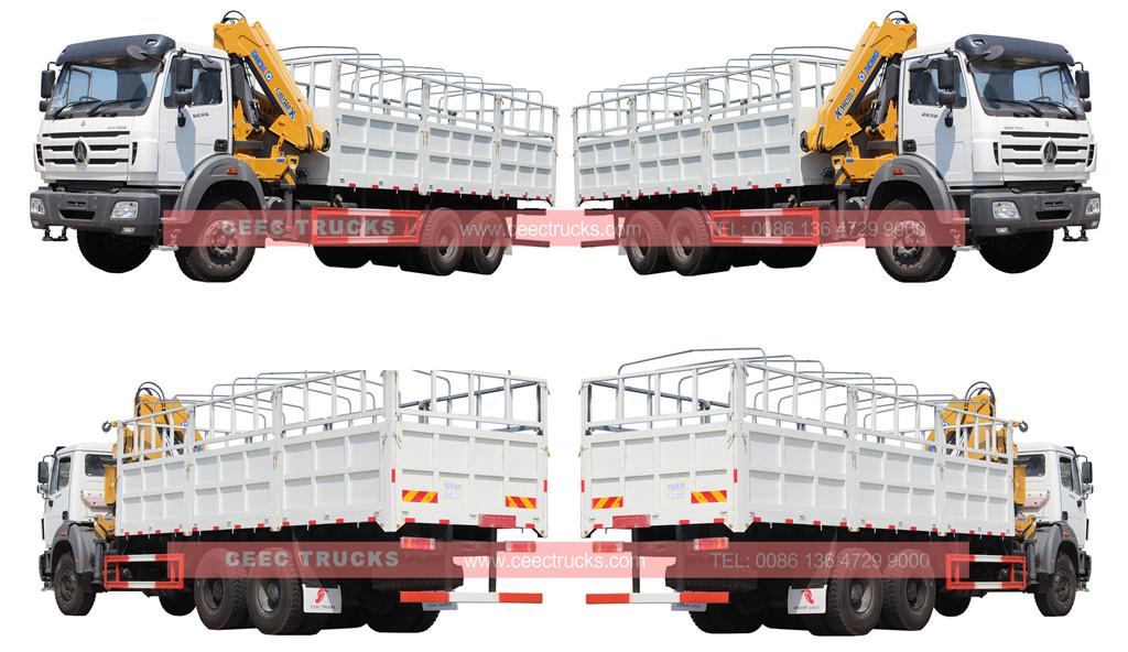 5tons knuckle boom crane truck beiben 5tons knuckle boom crane truck beiben