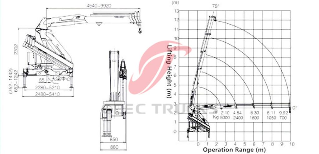 5tons knuckle boom crane CAD drawing 5tons knuckle boom crane CAD drawing