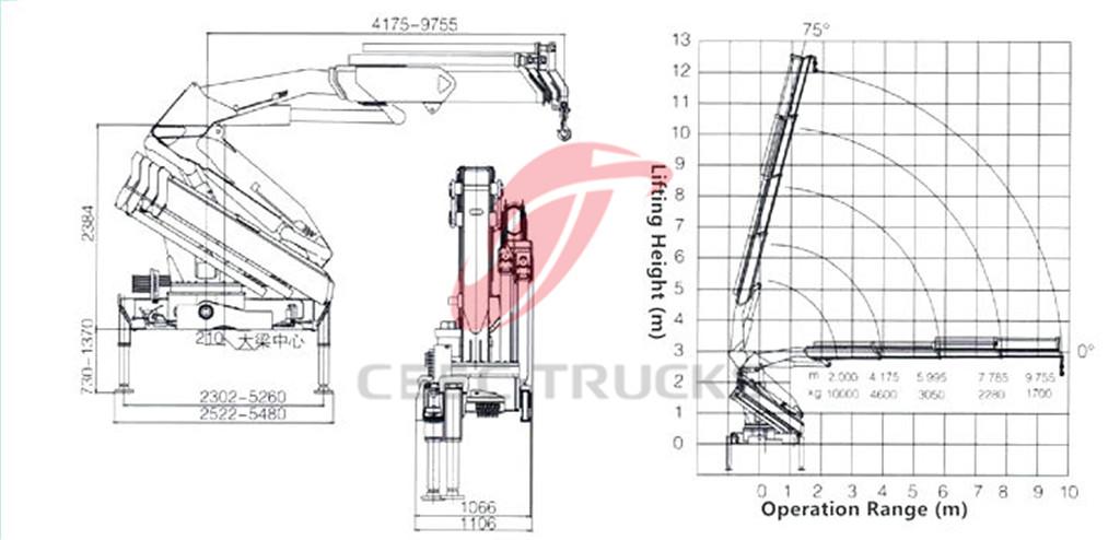 10Tons knuckle crane CAD drawing 10Tons knuckle crane CAD drawing