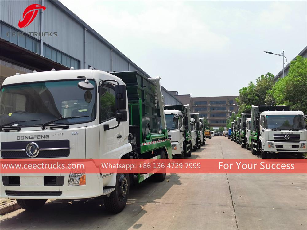 dongfeng skip bin loader dongfeng skip bin loader