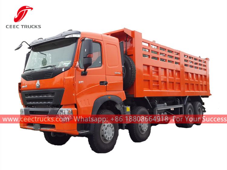 China HOWO A7 8&Atilde;4 dump truck