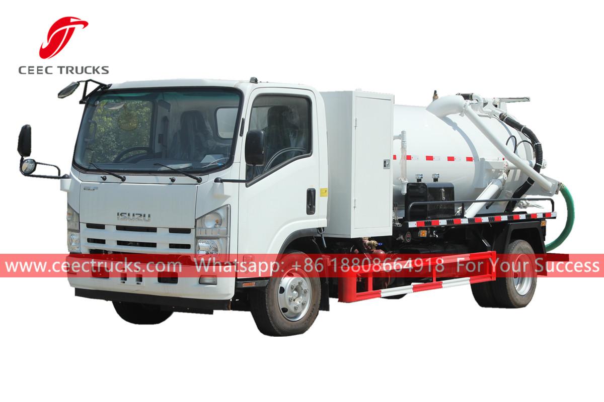 ISUZU 6 wheeler sewage suction truck ISUZU 6 wheeler sewage suction truck
