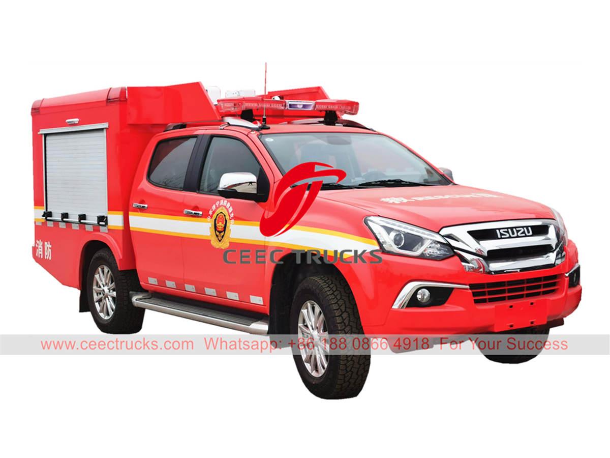 ISUZU 4Ã4 pickup fire truck ISUZU 4Ã4 pickup fire truck