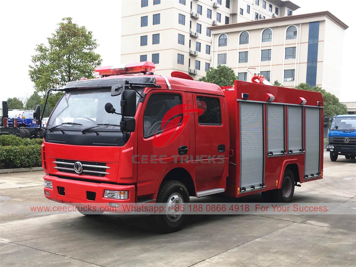 Dongfeng RHD water tanker fire truck Dongfeng RHD water tanker fire truck