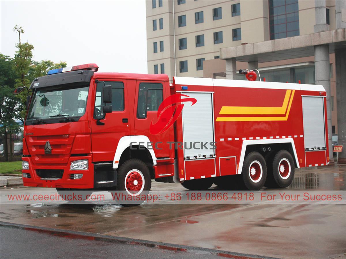 HOWO 16 ton fire truck HOWO 16 ton fire truck