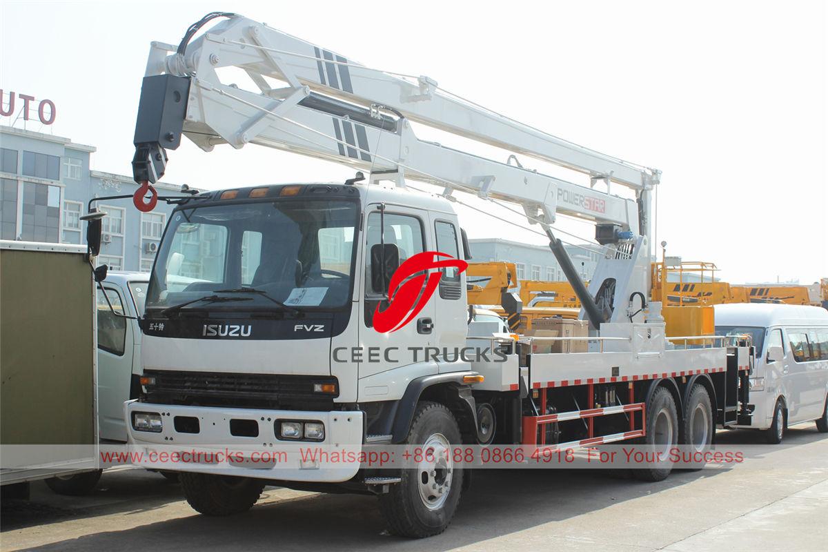ISUZU FVZ truck mounted boom lift ISUZU FVZ truck mounted boom lift