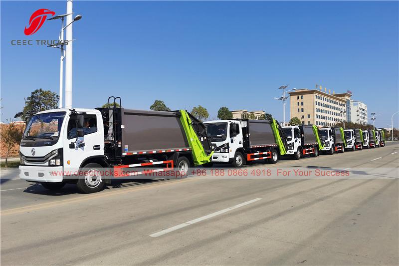 Dongfeng garbage compressor truck for export Dongfeng garbage compressor truck for export