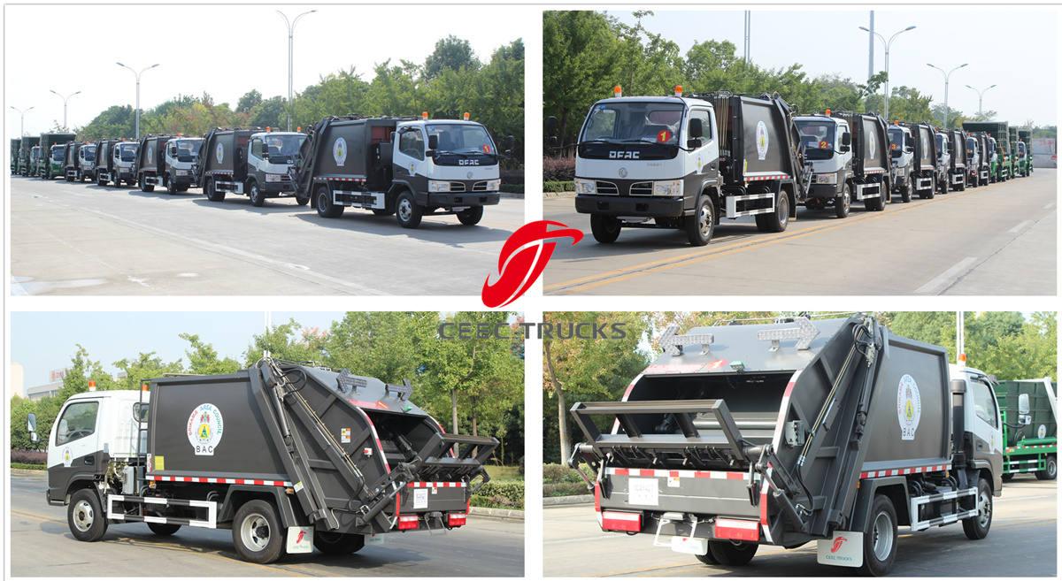 Garbage compactor trucks export Garbage compactor trucks export