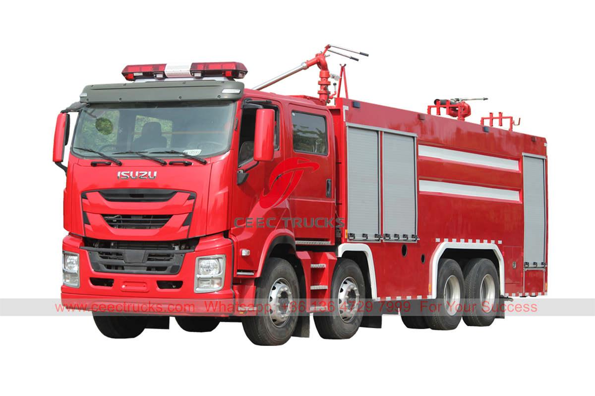 ISUZU GIGA 8&times;4 fire truck