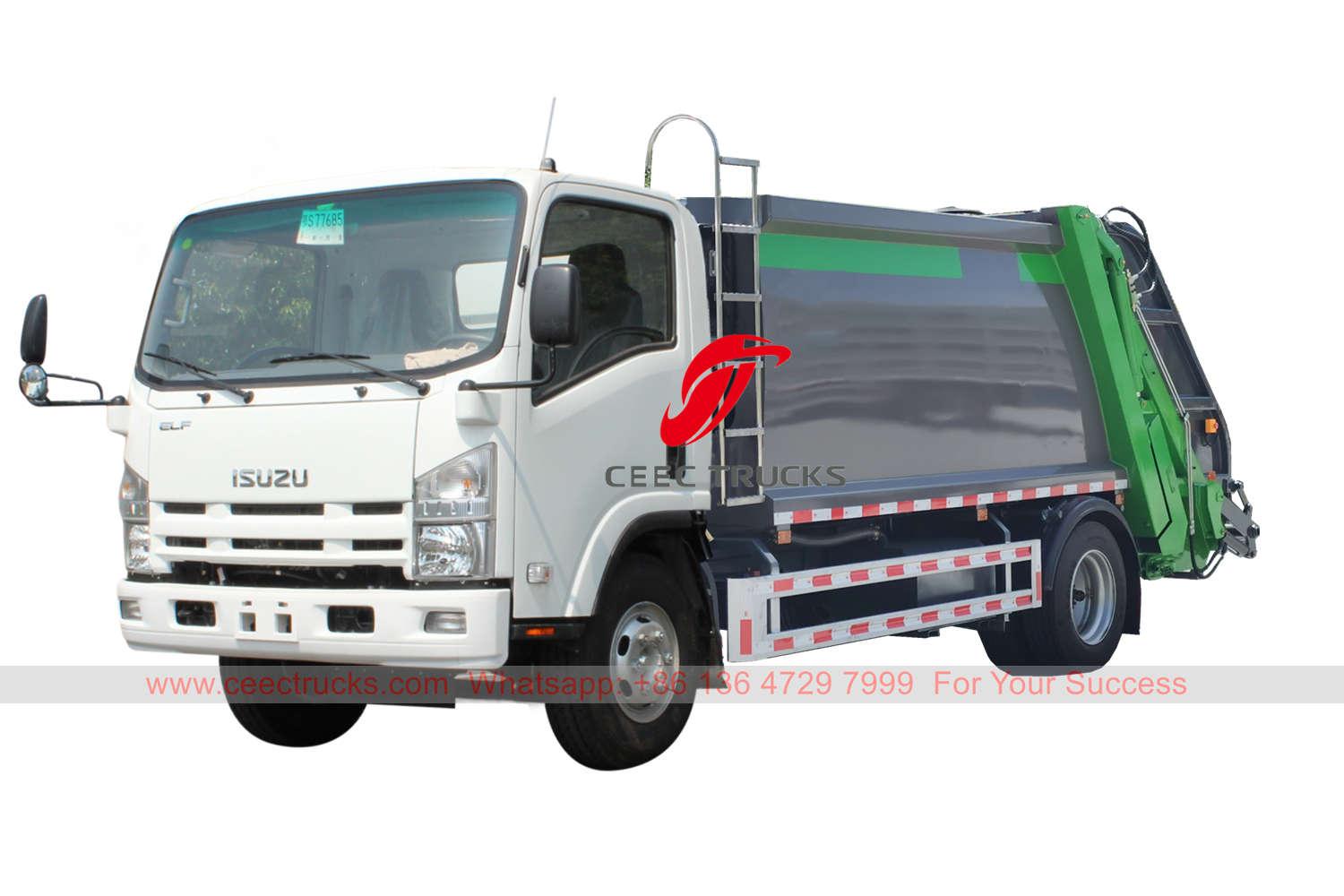 ISUZU 6 wheeler waste compression truck ISUZU 6 wheeler waste compression truck