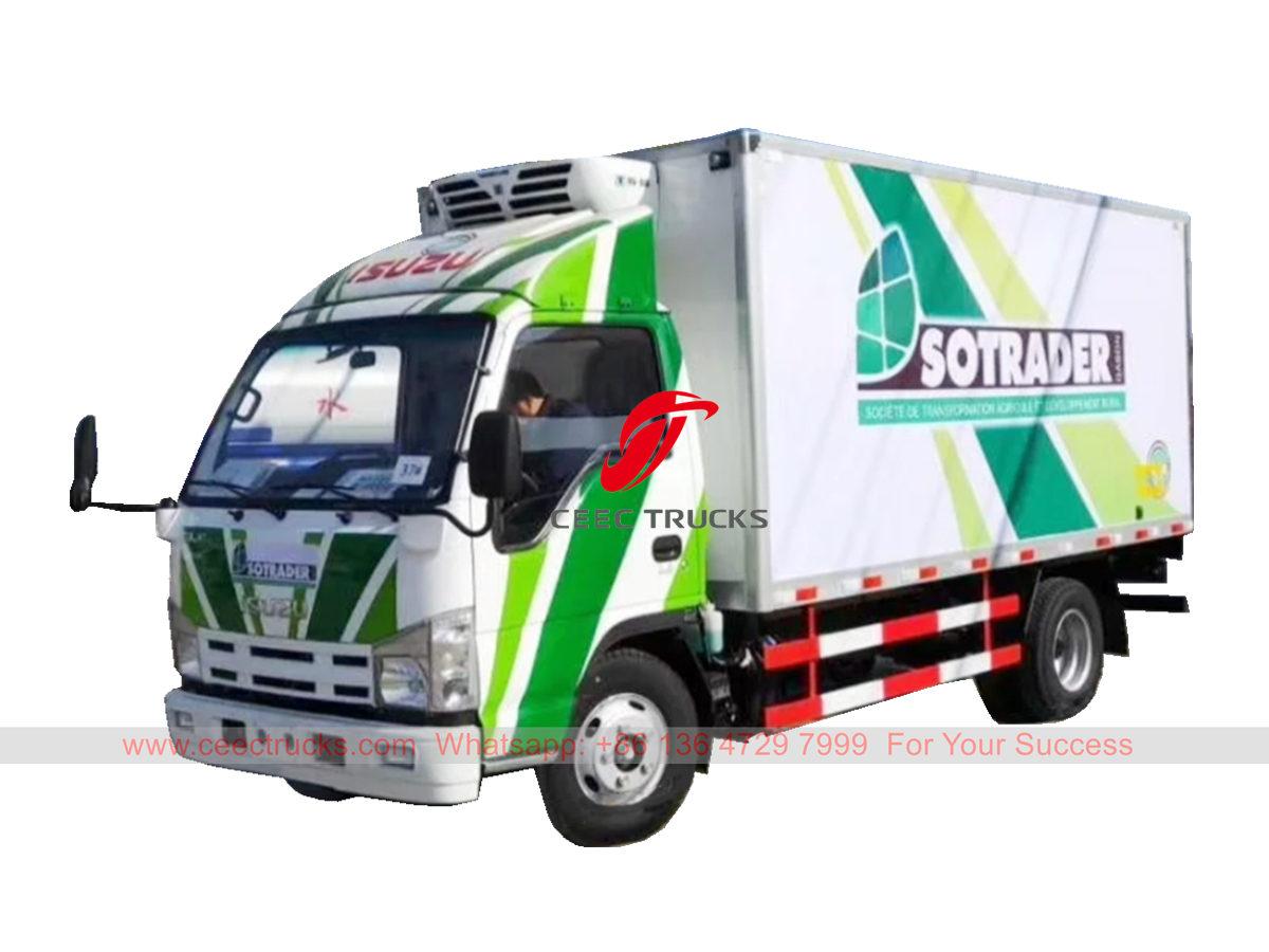 ISUZU 4 ton freezer box truck ISUZU 4 ton freezer box truck