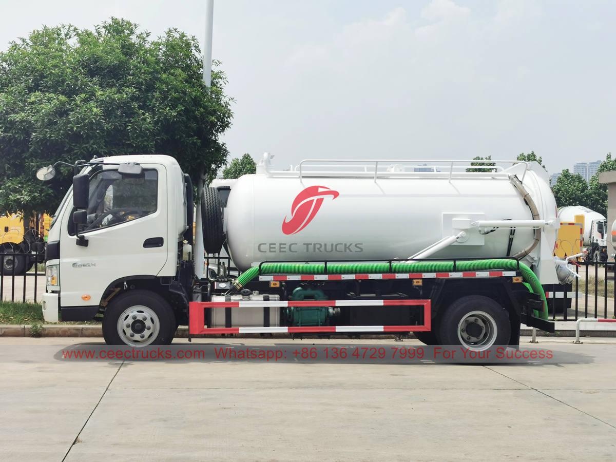 FOTON 4Ã2 vacuum sewage suction truck FOTON 4Ã2 vacuum sewage suction truck