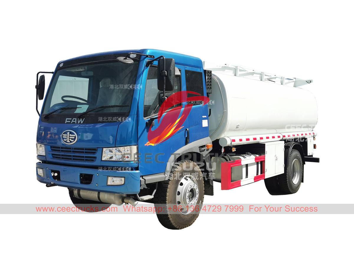 FAW 4×2 12000 liters refueling truck on promotion FAW 4×2 12000 liters refueling truck on promotion