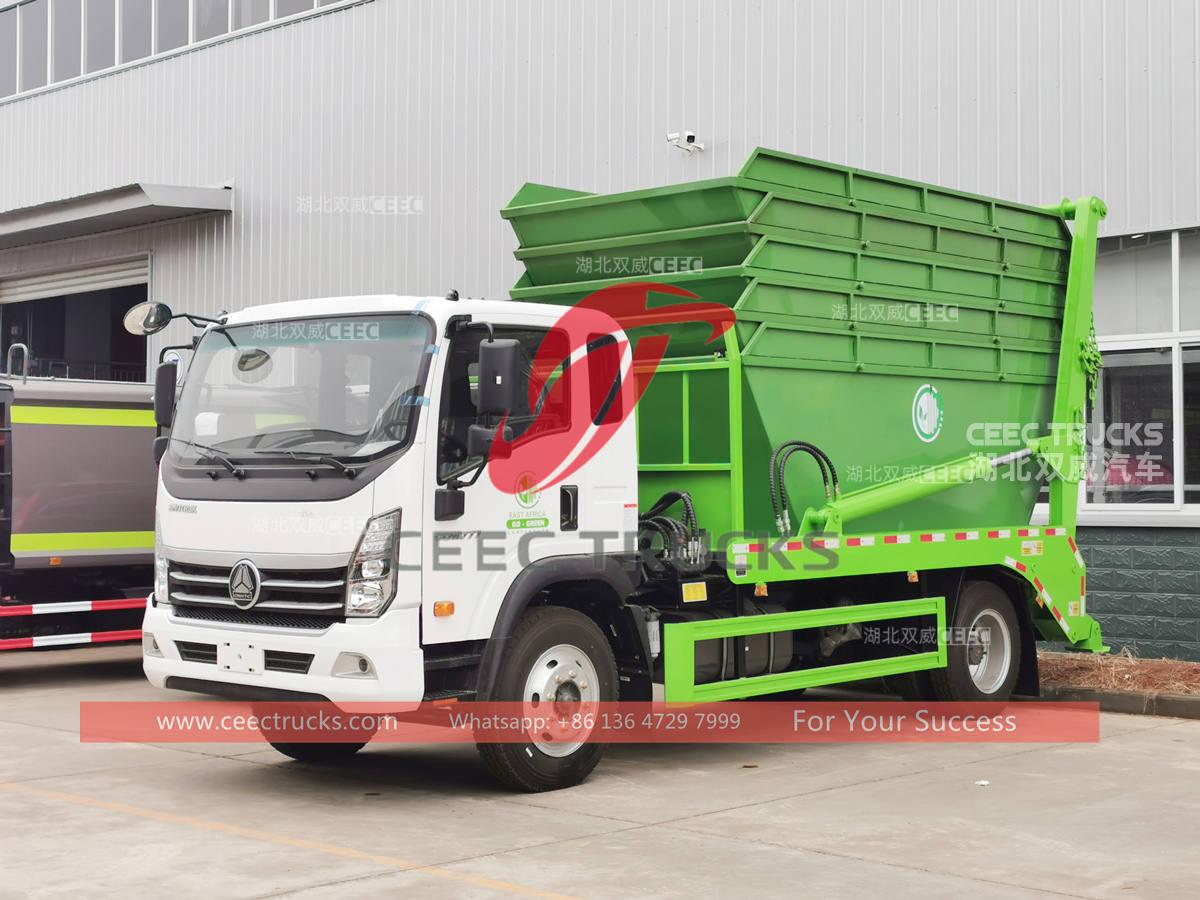 SINOTRUK 4&Atilde;2 single bin dumper placer for sale