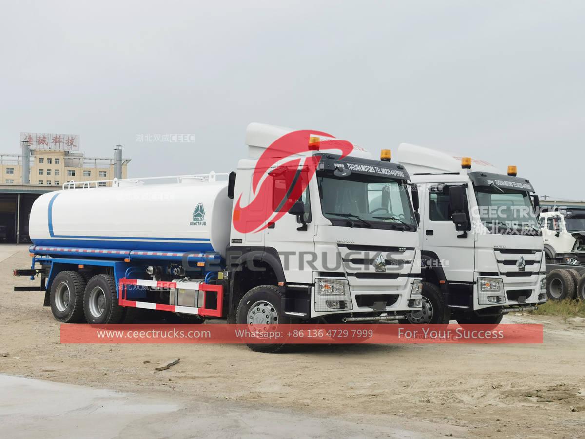Factory original HOWO 6×4 water transport truck for sale Factory original HOWO 6×4 water transport truck for sale