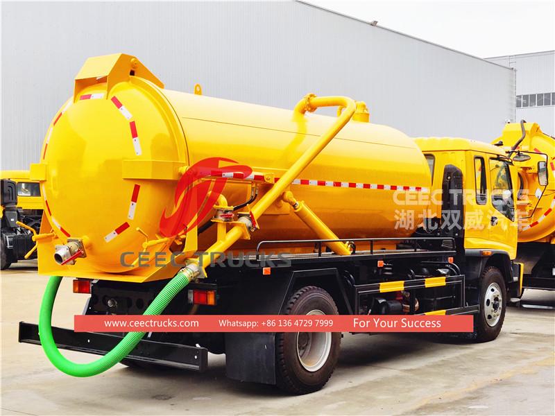 Isuzu sewer suction truck Isuzu sewer suction truck