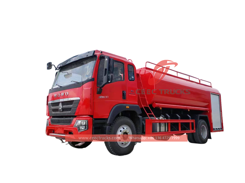 Howo fire fighting 8,000L water truck Howo fire fighting 8,000L water truck