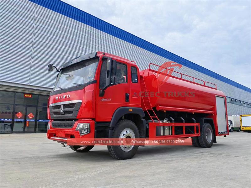 Howo fire fighting 8,000L water truck Howo fire fighting 8,000L water truck