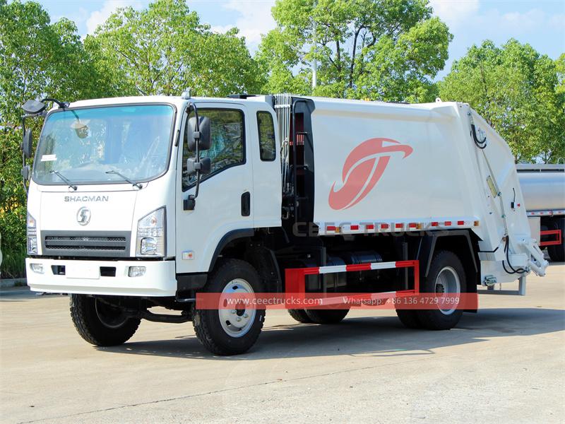 Shcaman 4x2 garbage compactor truck Shcaman 4x2 garbage compactor truck
