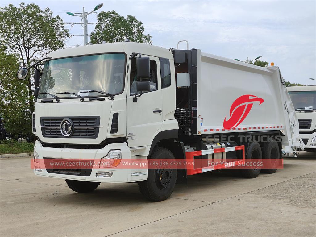 DONGFENG 420HP refuse compactor truck 22cbm DONGFENG 420HP refuse compactor truck 22cbm