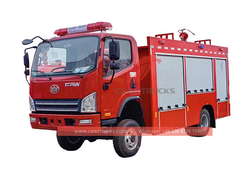FAW forest fire fighting truck FAW forest fire fighting truck