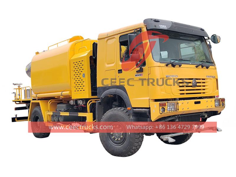 Howo 4x4 Dust Suppression Water Tank Truck Howo 4x4 Dust Suppression Water Tank Truck