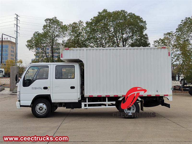 Isuzu 4x2 2+3 seats cargo van truck Isuzu 4x2 2+3 seats cargo van truck