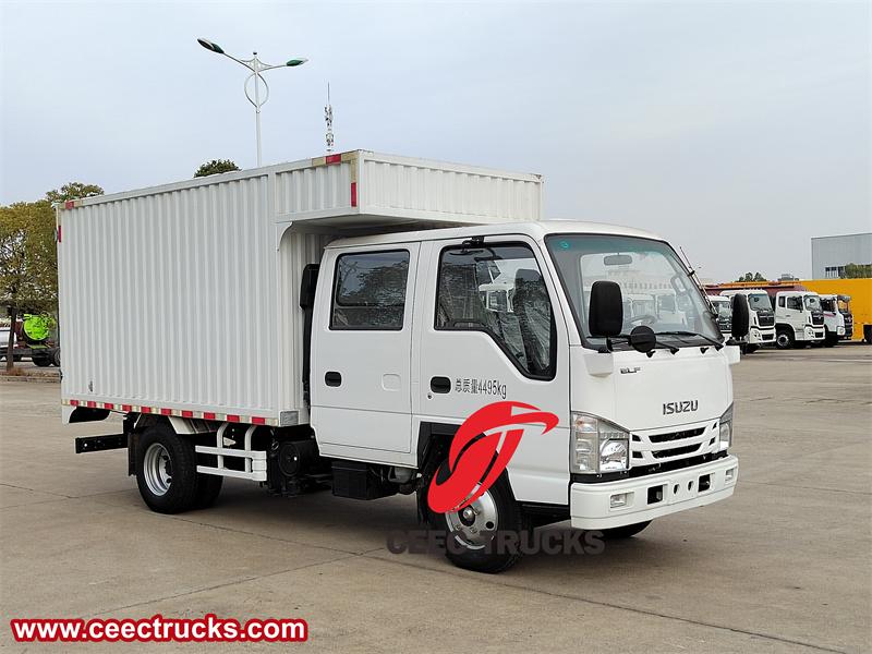 Isuzu 100P aluminum alloy van truck Isuzu 100P aluminum alloy van truck