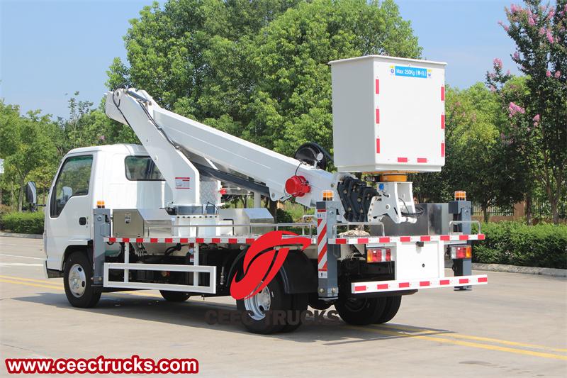 Isuzu 100P aerial platform truck with busket Isuzu 100P aerial platform truck with busket