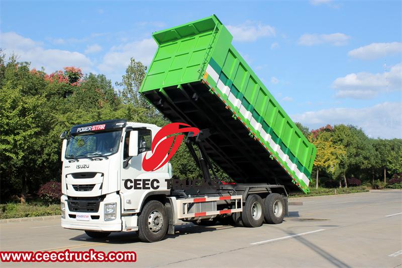 Isuzu 6WG1 420HP mid-mounted dump truck Isuzu 6WG1 420HP mid-mounted dump truck