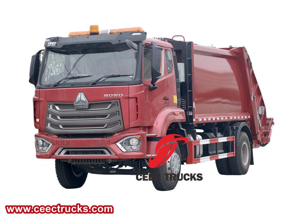 HOWO rear loader compactor truck HOWO rear loader compactor truck