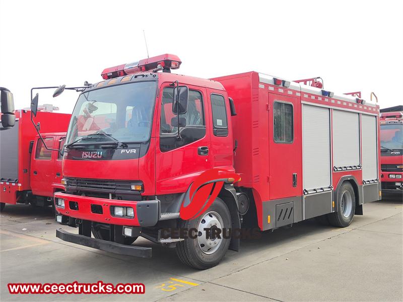 Isuzu FVR foam water fire fighting truck Isuzu FVR foam water fire fighting truck