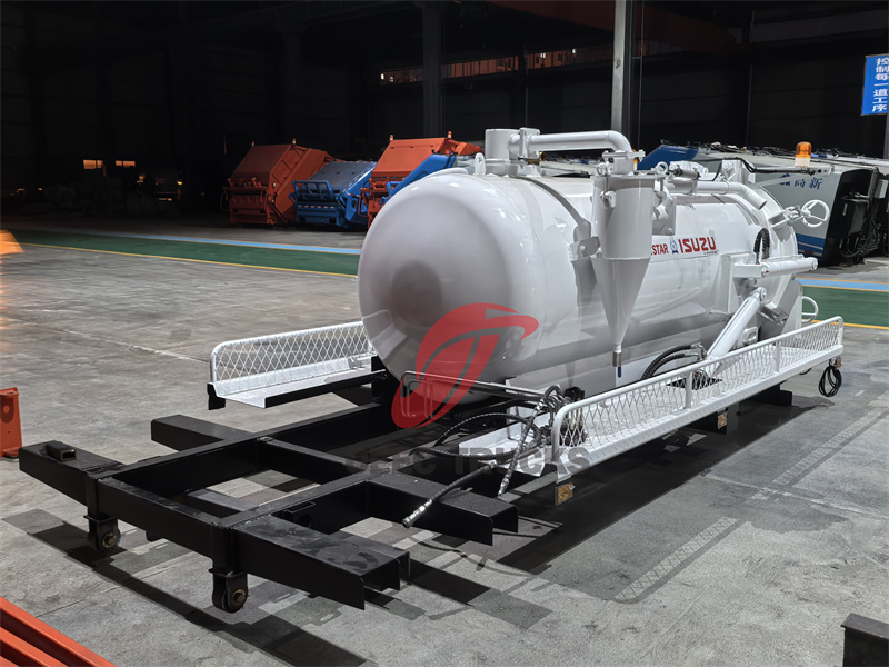 3000 liters vacuum truck tanker body kits 3000 liters vacuum truck tanker body kits