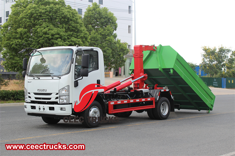 Isuzu 700P hook loader garbage truck Isuzu 700P hook loader garbage truck