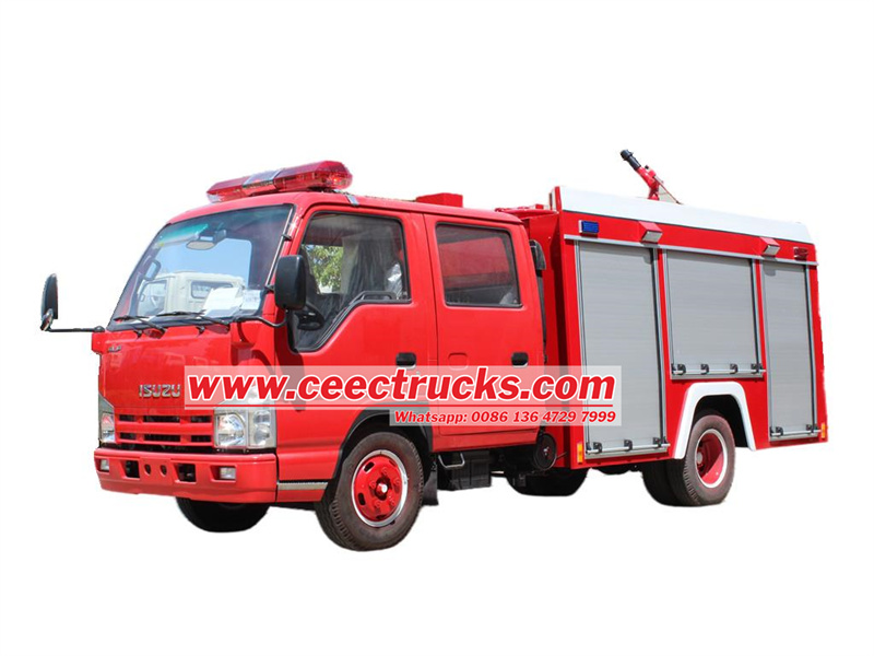ISUZU NKR water & nitrogen gas fire truck ISUZU NKR water & nitrogen gas fire truck