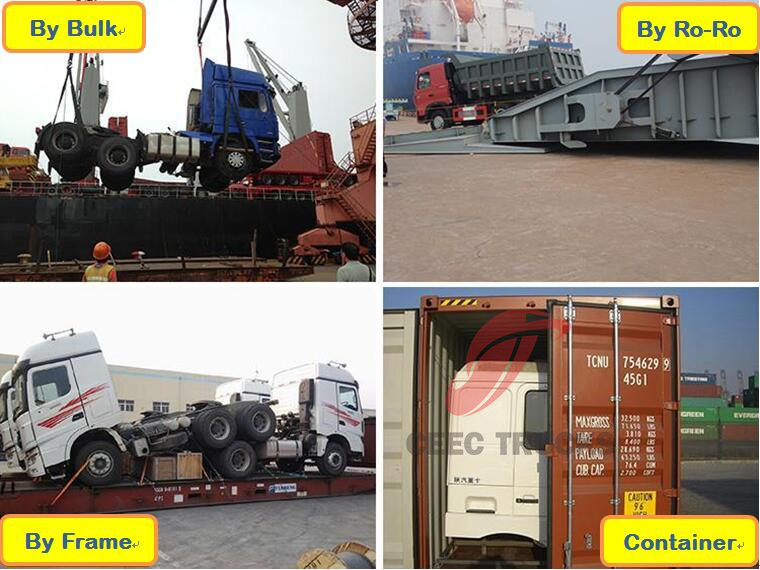CEEC TRUCKS shipment options