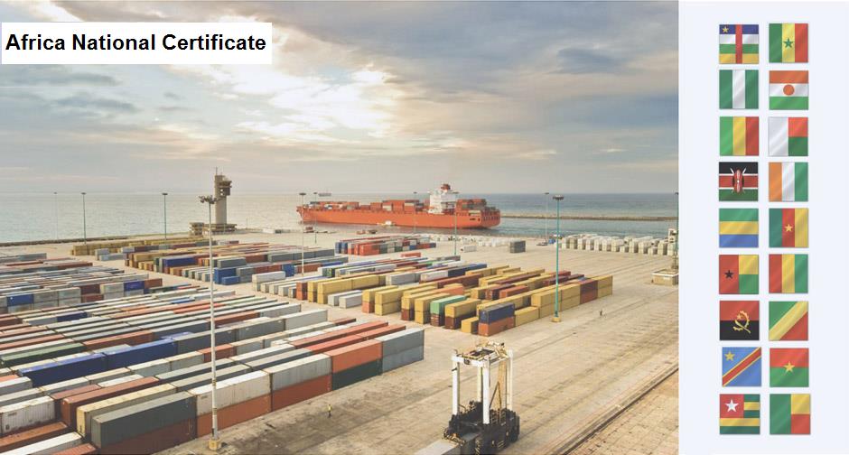 Africa market certificate